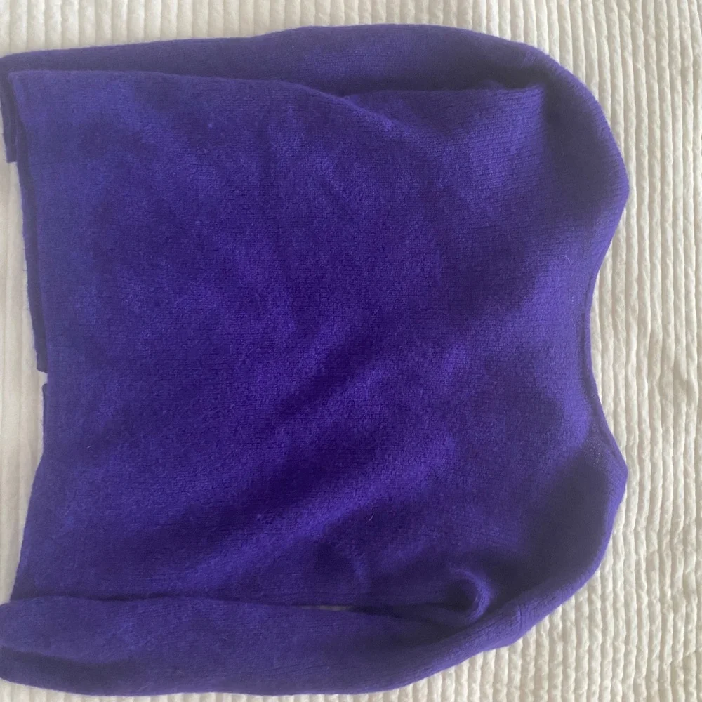 Sezane Gaspard Cardigan in Dark Purple - Size XS. - Picture 2 of 2